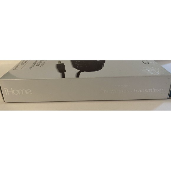 iHome Auto Ultra Compact Wireless FM Transmitter Black IH-BL-CT500B - Picture 8 of 8